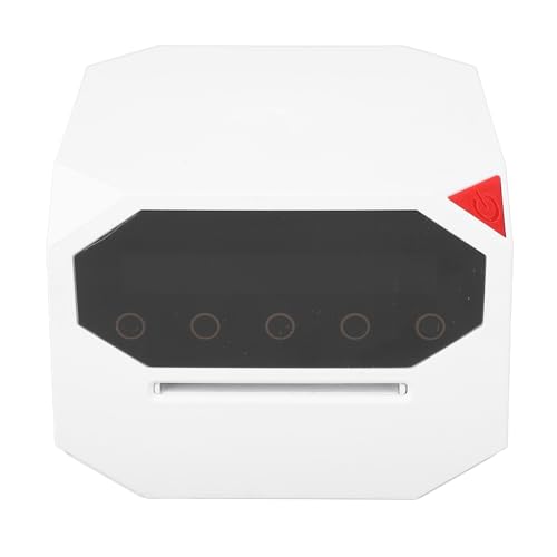 POENVFPO Automatischer Kartenhändler, 2 Decks Niedrige Lärm -Shuffler, Schnell Wiederaufladbarer Elektrohändler für Brettspiele, Casino (White) von POENVFPO