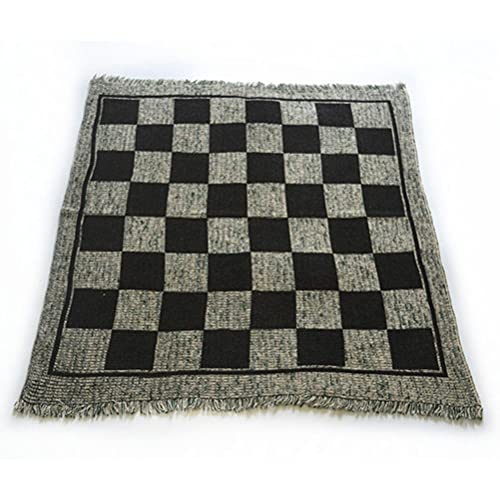 POENVFPO Checkers Set Toe Game Board für Erwachsene Indoor -Outdoor -Partyspiele mit 24 Checker Teilen, Plüsch Schützling für Familien Wiedervereinigungs Picknicks (Figur) von POENVFPO