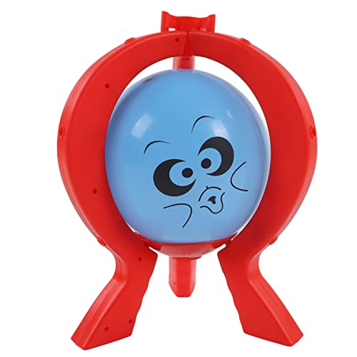 POENVFPO Desktop Ballon Party Game Set, Familienfun -Kinder Party Interactive Priktspielzeug mit 9 Luftballons, 9 Stöcken, Würfel, Stand, Roter Rahmen von POENVFPO