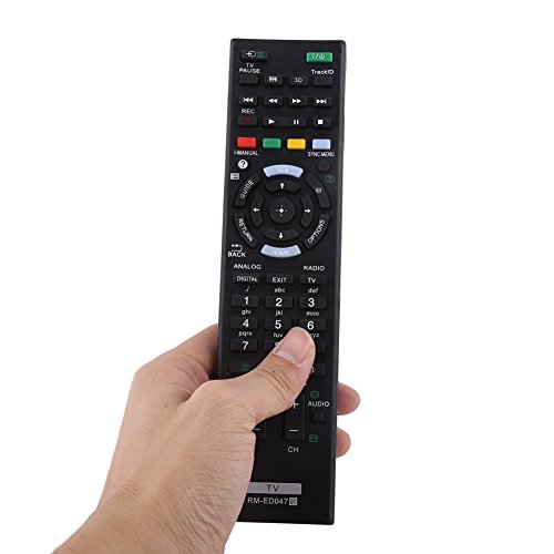 POENVFPO Ersatzfernbedienung für LCD-LED RM-ED047 Keine Programmierung Black Universal Controller für KDL-40HX750 KDL-46HX850 TV Erforderlich von POENVFPO