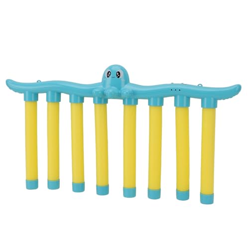 POENVFPO Fangstockspiel, Einstellbare Geschwindigkeits -Eye -Koordinationstraining Spielzeug mit Sofortigem Ton für Handgeschwindigkeitsreaktionstraining (Blue) von POENVFPO