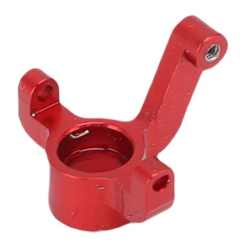 POENVFPO Frontlenkerknöchel, Leichtmetallschubträger, Hohe Festigkeit, 1/24 RC -Auto mit Stabilität und Haltbarkeit für Ersatzbedürfnisse (Rot) von POENVFPO