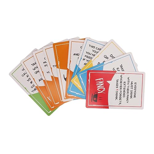 POENVFPO Getränkekartenparty -Spiel Lustige Lustige Erwachsene 125 Kartenaktivitäten Fähigkeiten Geheimnisse Dekrete Belohnungen für Bindungsmaterial -Trinkfeiern POENVFPO Getränkekartenparty -Spiel Lustige Lustige Erwachsene 125 Kartenaktivitäten Fähigkeiten Geheimnisse Dekrete Belohnungen für Bindungsmaterial -Trinkfeiern von POENVFPO