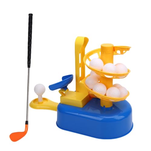 POENVFPO Kleinkinder Indoor Club Ball Game Set, Tragbares Modulares Fußstreik -Design Kids Club Ball Toy Set für Innensportsportspielzeuge (Blue) von POENVFPO