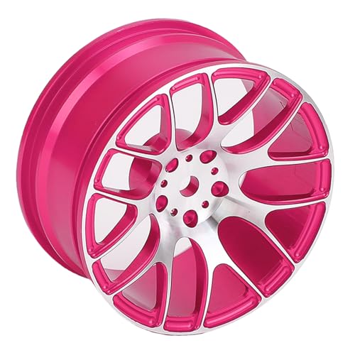 POENVFPO Langlebige RC -Metallrad -Felgen Hub für MN128 MN86 G500 1/12 RC Auto, Verbesserte Stabilität und Reaktionsfähigkeit, 4 X Radnaben für Verschiedene Fahrbedingungen (Rosenate) von POENVFPO