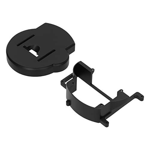 POENVFPO Langlebiger 3D -Gedruckter -Tablett/Mount Installationskit, Tragbares Kit mit Kartenverlängerungskabel, Geeignet für Videospielventilatoren, Schwarze ABS von POENVFPO