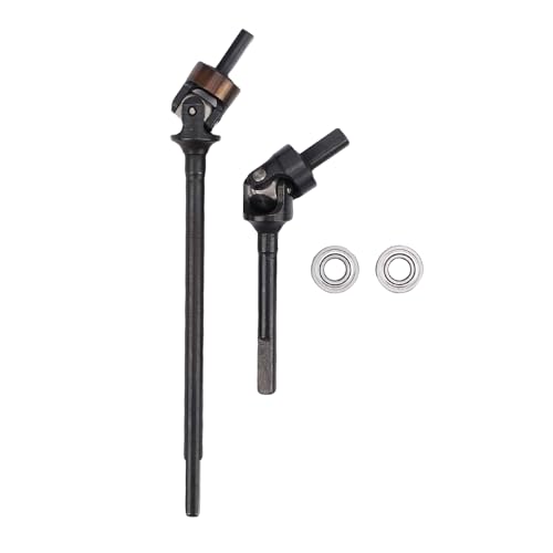 POENVFPO Legierung Vordere CVD -Antriebswelle für 1/10 Axial SCX10 I Gerade Vordere Achse RC Crawler Car Long Short Antriebswelle Ersatzteile Ersatzteile von POENVFPO