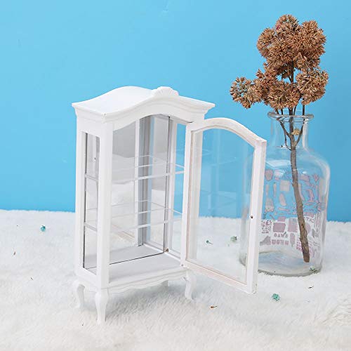 POENVFPO Puppenhaus-Schrank, MINI-WEIHERTER Holzschnank, Puppenhaus, Dreischichtel Vitrine für 1:12 Puppenhaus-Miniaturen POENVFPO Puppenhaus-Schrank, MINI-WEIHERTER Holzschnank, Puppenhaus, Dreischichtel Vitrine für 1:12 Puppenhaus-Miniaturen von POENVFPO