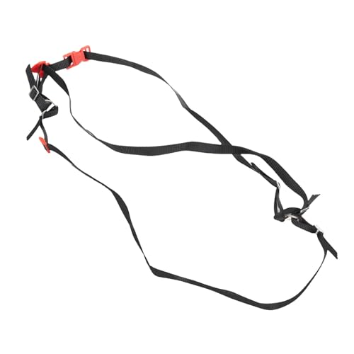 POENVFPO RC -Auto -Ersatzreifen y Riemen mit Haken y geformtes Sicheres Design Realistischer und Detaillierter Look für UDR RC Autos Easy Installation (Black) von POENVFPO