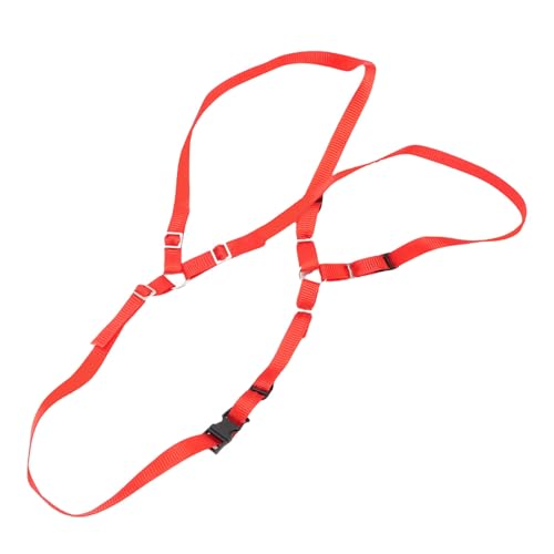 POENVFPO RC -Auto -Ersatzreifen y Riemen mit Haken y geformtes Sicheres Design Realistischer und Detaillierter Look für UDR RC Autos Easy Installation (Rot) von POENVFPO