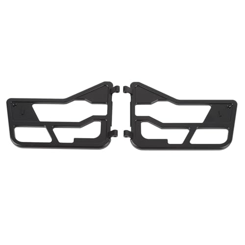 POENVFPO RC -Autorohrtür, 2pcs CNC Aluminiumlegierung Simuliertes Röhrchen -Schien von POENVFPO