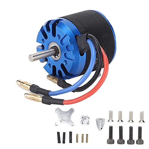 POENVFPO RC-Bürstenloser Motor, 4250 800KV 1250W Starker Schub RC-Flugzeugflugzeug-Ersatz-Upgrade-Teile mit 4,0-mm-Bananenstecker POENVFPO RC-Bürstenloser Motor, 4250 800KV 1250W Starker Schub RC-Flugzeugflugzeug-Ersatz-Upgrade-Teile mit 4,0-mm-Bananenstecker von POENVFPO