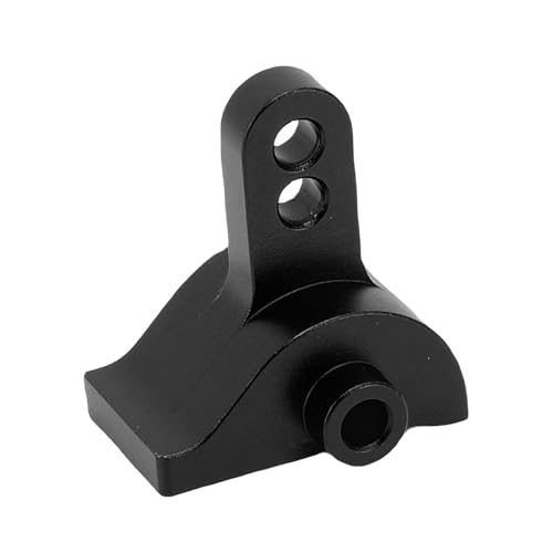POENVFPO RC Hinterachseverknüpfungshalterung, Legierungsmetall -Heck -Verknüpfungshalterung Kompatibel mit SCX10 III LCG 1/10 RC -Auto (Black) von POENVFPO