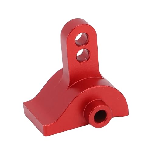 POENVFPO RC Hinterachseverknüpfungshalterung, Legierungsmetall -Heck -Verknüpfungshalterung Kompatibel mit SCX10 III LCG 1/10 RC -Auto (Rot) von POENVFPO