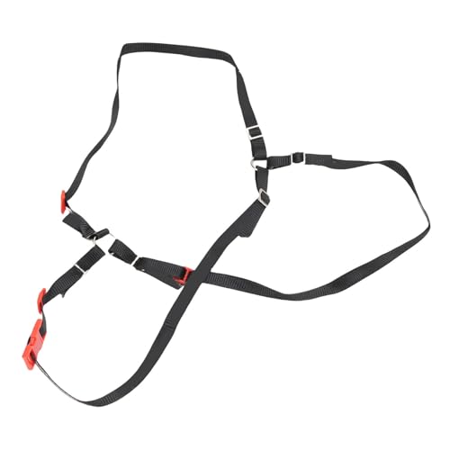 POENVFPO RC Sperberreifen -Gurtkit, Nylon -Ersatzreifen Fester y -Mount -Gurt mit Haken für 1/10 RC -Autos (Black) von POENVFPO