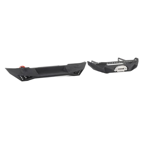 POENVFPO Racing Metal Front Stoßstange Legierung RC Stoßfänger Set für SCX10 90046 mit Einfachem Installation Stylischer Upgrade Superior Protection von POENVFPO