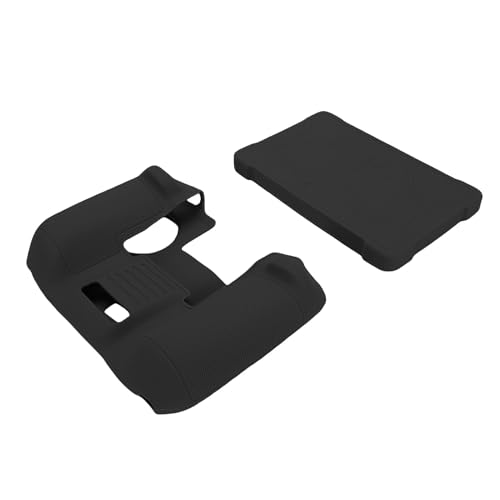 POENVFPO Silikonabdeckung Passform für RC Pro 2 Fernbedienung, Silikongehäuse mit Screen -Anti -Scratch -Staubhülle, Schutzabdeckung für Drohnen -Fernbedienung (Black) von POENVFPO
