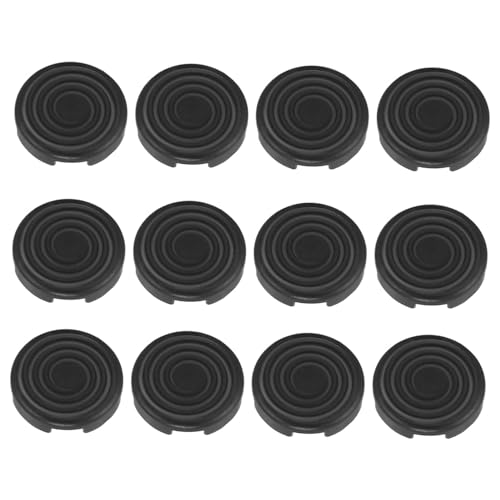 POENVFPO -Taste -Abdeckungsabdeckung für Cherry TTC Akko Herrliche Schalter, Transparente Gefrostete Oberfläche, Anti Slip 12 pcs für Tastatur (Black) von POENVFPO