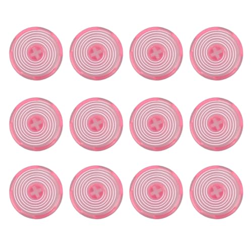 POENVFPO -Taste -Abdeckungsabdeckung für Cherry TTC Akko Herrliche Schalter, Transparente Gefrostete Oberfläche, Anti Slip 12 pcs für Tastatur (PINK) von POENVFPO