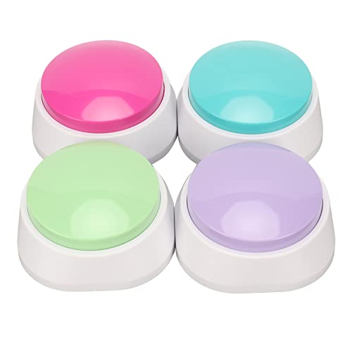 POENVFPO Tragbarer und Haustier Training Summer Dog Press Recorder 4pcs Sprachaufzeichnungstaste, ABS -Material, Grüner Rosenpurple Lake Blau POENVFPO Tragbarer und Haustier Training Summer Dog Press Recorder 4pcs Sprachaufzeichnungstaste, ABS -Material, Grüner Rosenpurple Lake Blau von POENVFPO