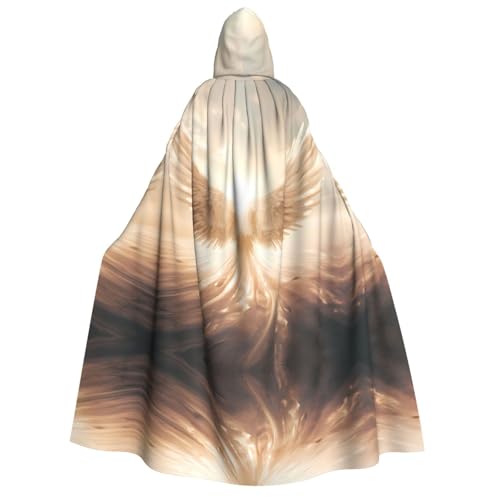POEZJZW Angel's Wings Kapuzenumhang für Erwachsene, für Damen und Herren, Halloween-Kostüm, Maskerade, Cosplay, Kostüm, Weihnachten, Party, Robe POEZJZW Angel's Wings Kapuzenumhang für Erwachsene, für Damen und Herren, Halloween-Kostüm, Maskerade, Cosplay, Kostüm, Weihnachten, Party, Robe von POEZJZW