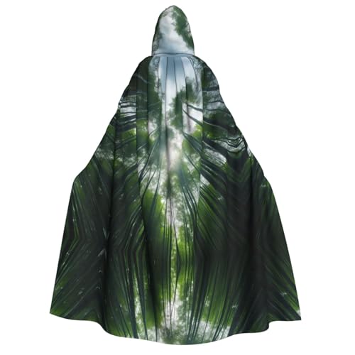 POEZJZW Bambus-Umhang mit Kapuze für Erwachsene, für Damen und Herren, Halloween-Kostüm, Maskerade, Cosplay, Kostüm, Weihnachten, Party, Robe POEZJZW Bambus-Umhang mit Kapuze für Erwachsene, für Damen und Herren, Halloween-Kostüm, Maskerade, Cosplay, Kostüm, Weihnachten, Party, Robe von POEZJZW