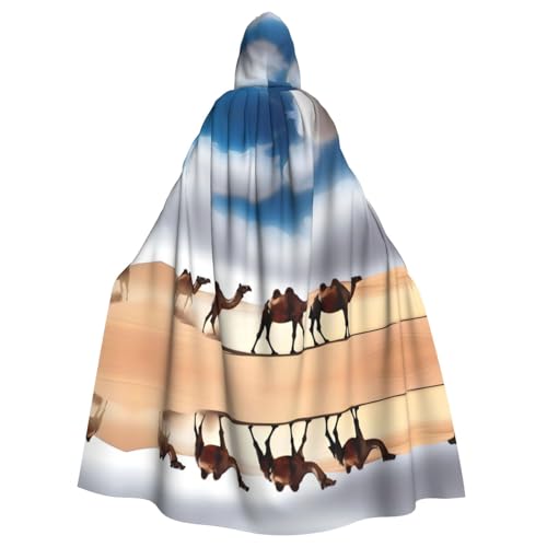 POEZJZW Camel In The Desert Kapuzenumhang Robe Kostüm Umhang für Erwachsene Männer Frauen Weihnachten Hoodies Umhang Cosplay Kostüme POEZJZW Camel In The Desert Kapuzenumhang Robe Kostüm Umhang für Erwachsene Männer Frauen Weihnachten Hoodies Umhang Cosplay Kostüme von POEZJZW