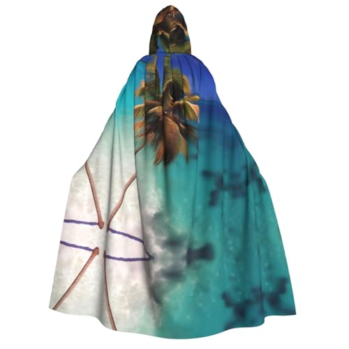 POEZJZW Caribbean Islands Kapuzenumhang für Erwachsene für Damen und Herren, Halloween-Kostüm, Maskerade, Cosplay, Kostüm, Weihnachten, Party, Robe POEZJZW Caribbean Islands Kapuzenumhang für Erwachsene für Damen und Herren, Halloween-Kostüm, Maskerade, Cosplay, Kostüm, Weihnachten, Party, Robe von POEZJZW