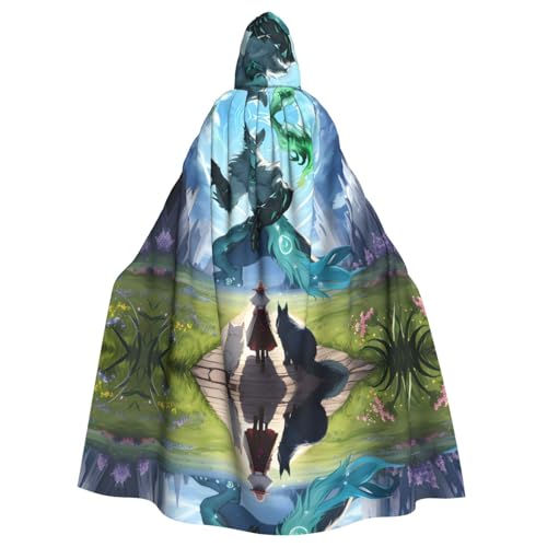 POEZJZW Healing Beasts Kapuzenumhang, Umhang für Erwachsene, Herren und Damen, Weihnachts-Kapuzenpullover, Umhang, Cosplay-Kostüme POEZJZW Healing Beasts Kapuzenumhang, Umhang für Erwachsene, Herren und Damen, Weihnachts-Kapuzenpullover, Umhang, Cosplay-Kostüme von POEZJZW