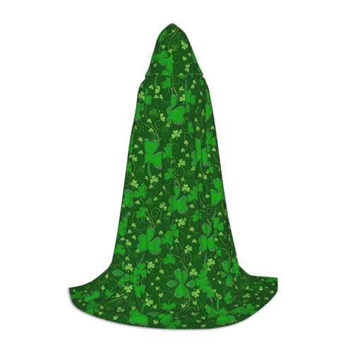 POEZJZW Hintergrund St. Patrick's Day Glitzer Muster Herren Damen Umhang mit Kapuze Erwachsene Umhang mit Kapuze Renaissance Halloween Hexenkostüm Zauberer Umhang M POEZJZW Hintergrund St. Patrick's Day Glitzer Muster Herren Damen Umhang mit Kapuze Erwachsene Umhang mit Kapuze Renaissance Halloween Hexenkostüm Zauberer Umhang M von POEZJZW