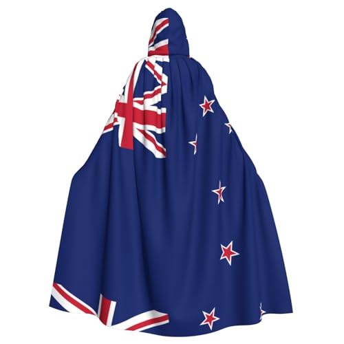 POEZJZW Kapuzenumhang mit neuseeländischer Flagge, für Erwachsene, Herren, Damen, Weihnachten, Kapuzenumhang, Cosplay-Kostüme POEZJZW Kapuzenumhang mit neuseeländischer Flagge, für Erwachsene, Herren, Damen, Weihnachten, Kapuzenumhang, Cosplay-Kostüme von POEZJZW