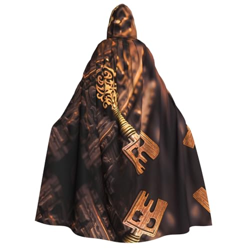 POEZJZW Keys Kapuzenumhang für Damen und Herren, Halloween-Kostüm, Maskerade, Cosplay, Kostüm, Weihnachten, Party, Robe POEZJZW Keys Kapuzenumhang für Damen und Herren, Halloween-Kostüm, Maskerade, Cosplay, Kostüm, Weihnachten, Party, Robe von POEZJZW