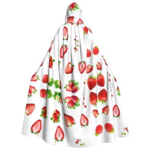 POEZJZW Love Bite Umhang mit Kapuze für Erwachsene für Damen und Herren, Halloween-Kostüm, Maskerade, Cosplay, Kostüm, Weihnachten, Party, Robe POEZJZW Love Bite Umhang mit Kapuze für Erwachsene für Damen und Herren, Halloween-Kostüm, Maskerade, Cosplay, Kostüm, Weihnachten, Party, Robe von POEZJZW