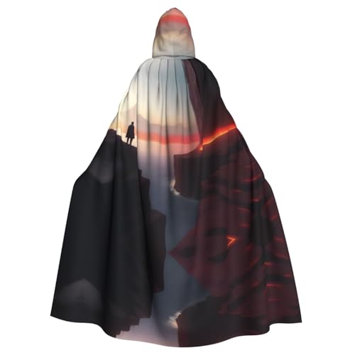 POEZJZW Misty Seaside Kapuzenumhang, Umhang für Erwachsene, Herren, Damen, Weihnachten, Kapuzenumhang, Cosplay-Kostüme POEZJZW Misty Seaside Kapuzenumhang, Umhang für Erwachsene, Herren, Damen, Weihnachten, Kapuzenumhang, Cosplay-Kostüme von POEZJZW