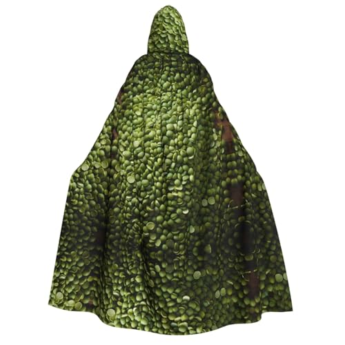 POEZJZW Mung Beans Umhang mit Kapuze für Erwachsene, für Damen und Herren, Halloween-Kostüm, Maskerade, Cosplay, Kostüm, Weihnachten, Party, Robe POEZJZW Mung Beans Umhang mit Kapuze für Erwachsene, für Damen und Herren, Halloween-Kostüm, Maskerade, Cosplay, Kostüm, Weihnachten, Party, Robe von POEZJZW