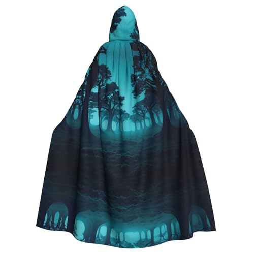 POEZJZW Mysterious Woods Kapuzenumhang für Erwachsene Männer Frauen Weihnachten Hoodies Umhang Cosplay Kostüme POEZJZW Mysterious Woods Kapuzenumhang für Erwachsene Männer Frauen Weihnachten Hoodies Umhang Cosplay Kostüme von POEZJZW