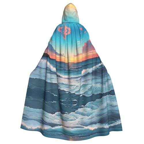 POEZJZW Ocean Pictures Kapuzenumhang Robe Kostüm Umhang für Erwachsene Männer Frauen Weihnachten Hoodies Umhang Cosplay Kostüme POEZJZW Ocean Pictures Kapuzenumhang Robe Kostüm Umhang für Erwachsene Männer Frauen Weihnachten Hoodies Umhang Cosplay Kostüme von POEZJZW