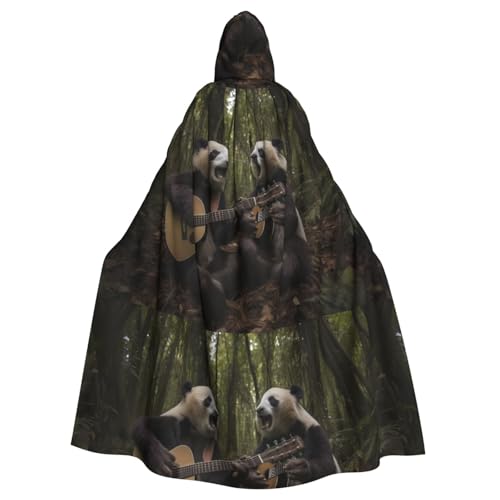POEZJZW Riesiger Panda-Umhang mit Gitarre und Kapuze, Umhang für Erwachsene, Herren, Damen, Weihnachten, Kapuzenumhang, Cosplay-Kostüme POEZJZW Riesiger Panda-Umhang mit Gitarre und Kapuze, Umhang für Erwachsene, Herren, Damen, Weihnachten, Kapuzenumhang, Cosplay-Kostüme von POEZJZW