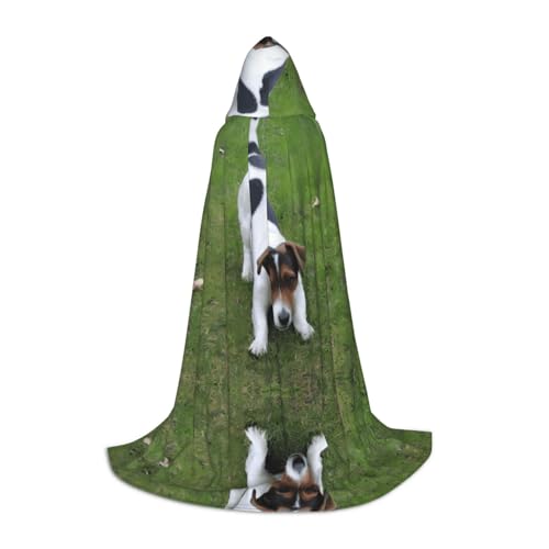 POEZJZW Umhang mit Kapuze, Motiv: Hunde, die auf dem Rasen spielen, für Erwachsene mit Kapuze, Renaissance, Halloween, Hexenkostüm, Zauberer-Umhang, Größe L POEZJZW Umhang mit Kapuze, Motiv: Hunde, die auf dem Rasen spielen, für Erwachsene mit Kapuze, Renaissance, Halloween, Hexenkostüm, Zauberer-Umhang, Größe L von POEZJZW
