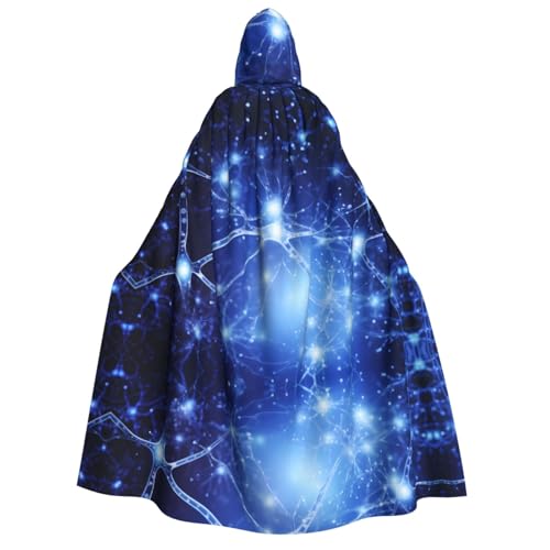 POEZJZW Umhang mit Kapuze für Erwachsene, für Damen und Herren, Halloween-Kostüm, Maskerade, Cosplay, Kostüm, Weihnachten, Party, Robe POEZJZW Umhang mit Kapuze für Erwachsene, für Damen und Herren, Halloween-Kostüm, Maskerade, Cosplay, Kostüm, Weihnachten, Party, Robe von POEZJZW