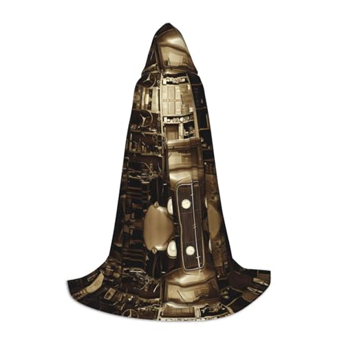 POEZJZW Umhang mit Kapuze für Erwachsene mit Kapuze, Renaissance, Halloween, Hexenkostüm, Zauberer-Umhang, Größe L POEZJZW Umhang mit Kapuze für Erwachsene mit Kapuze, Renaissance, Halloween, Hexenkostüm, Zauberer-Umhang, Größe L von POEZJZW