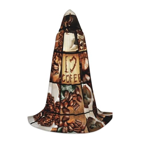 POEZJZW Umhang mit Kapuze für Erwachsene mit Kapuze, für Renaissance, Halloween, Hexenkostüm, Zauberer-Umhang, Größe M POEZJZW Umhang mit Kapuze für Erwachsene mit Kapuze, für Renaissance, Halloween, Hexenkostüm, Zauberer-Umhang, Größe M von POEZJZW