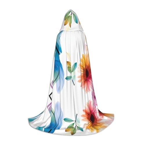 POEZJZW Umhang mit Kapuze für Erwachsene mit Kapuze, für Renaissance, Halloween, Hexenkostüm, Zaubererumhang, Größe S POEZJZW Umhang mit Kapuze für Erwachsene mit Kapuze, für Renaissance, Halloween, Hexenkostüm, Zaubererumhang, Größe S von POEZJZW