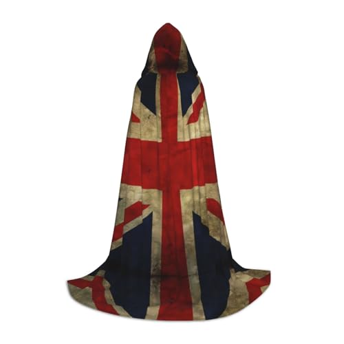 POEZJZW Umhang mit britischer Flagge, für Herren und Damen, Umhang mit Kapuze, für Erwachsene, Renaissance, Halloween, Hexenkostüm, Zauberer-Umhang, Größe M POEZJZW Umhang mit britischer Flagge, für Herren und Damen, Umhang mit Kapuze, für Erwachsene, Renaissance, Halloween, Hexenkostüm, Zauberer-Umhang, Größe M von POEZJZW