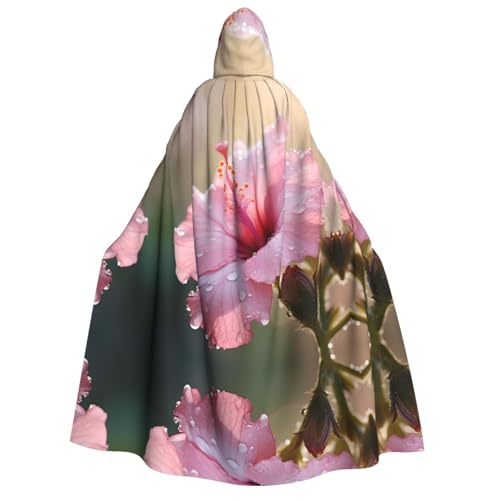 POEZJZW Umhang mit koreanischer Nationalblume für Erwachsene, mit Kapuze, für Damen und Herren, Halloween-Kostüm, Maskerade, Cosplay, Kostüm, Weihnachten, Party, Robe POEZJZW Umhang mit koreanischer Nationalblume für Erwachsene, mit Kapuze, für Damen und Herren, Halloween-Kostüm, Maskerade, Cosplay, Kostüm, Weihnachten, Party, Robe von POEZJZW