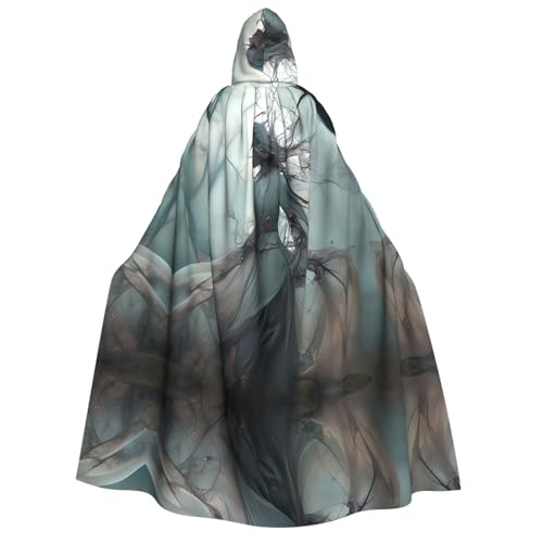 POEZJZW Weird People Kapuzenumhang für Erwachsene für Damen und Herren, Halloween-Kostüm, Maskerade, Cosplay, Kostüm, Weihnachten, Party, Robe POEZJZW Weird People Kapuzenumhang für Erwachsene für Damen und Herren, Halloween-Kostüm, Maskerade, Cosplay, Kostüm, Weihnachten, Party, Robe von POEZJZW