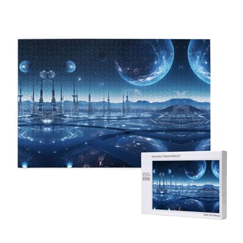 Poezjzw 3D-Welt-Puzzles für Erwachsene, 1000 Teile, Holzpuzzle für Familie, Freunde, Heimdekoration, Wandkunst, 75 x 50 cm Poezjzw 3D-Welt-Puzzles für Erwachsene, 1000 Teile, Holzpuzzle für Familie, Freunde, Heimdekoration, Wandkunst, 75 x 50 cm von POEZJZW