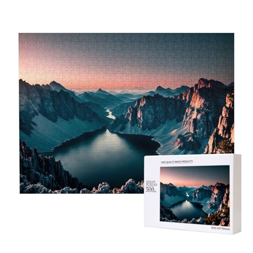 Poezjzw Atemberaubende Landschaft Erwachsene Classic Jigsaw 500 Teile Holzpuzzle Moderne Wohnkultur Intellektuelles Spiel 52 X 38CM Poezjzw Atemberaubende Landschaft Erwachsene Classic Jigsaw 500 Teile Holzpuzzle Moderne Wohnkultur Intellektuelles Spiel 52 X 38CM von POEZJZW