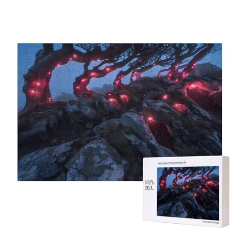 Poezjzw Baum wachsen auf Felsen Erwachsenen-Puzzle, klassisches Puzzle, 300 Teile, Holzpuzzle, moderne Wohnkultur, intellektuelles Spiel, 40 x 28 cm Poezjzw Baum wachsen auf Felsen Erwachsenen-Puzzle, klassisches Puzzle, 300 Teile, Holzpuzzle, moderne Wohnkultur, intellektuelles Spiel, 40 x 28 cm von POEZJZW