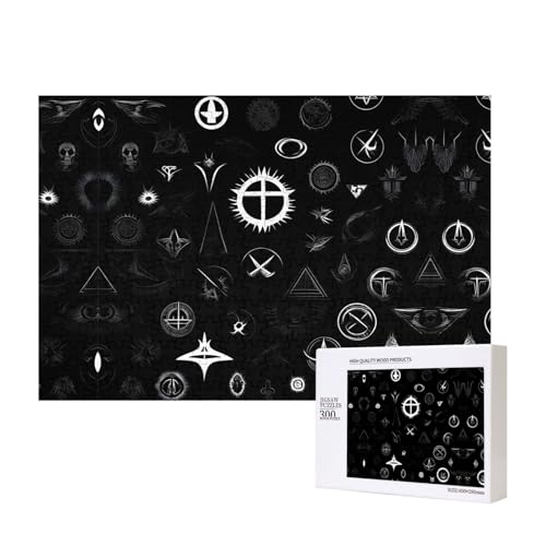 Poezjzw Black And White Universe Classic Jigsaw 300 Pieces Wooden Puzzle Modern Home Decor Intellectual Game 40 X 28 Cm Poezjzw Black And White Universe Classic Jigsaw 300 Pieces Wooden Puzzle Modern Home Decor Intellectual Game 40 X 28 Cm von POEZJZW